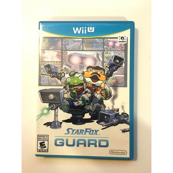 Star Fox Guard [Not For Resale] (Nintendo Wii U, 2016) Box & Game Disc US Seller - Picture 1 of 6